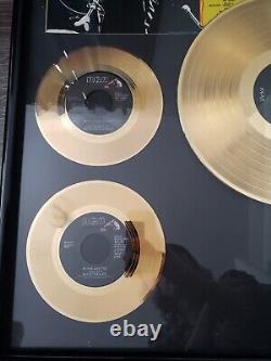 RARE Elvis Presley 24kt GOLD PLATED RRCORDS, FRAMED LIMITED EDITION #3 Of 50