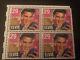 Rare Elvis Presley 29c Stamps-block Of 4-major Color Shift High Quality