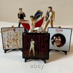 RARE Elvis Presley 3xCollectible Ornaments Official EPE merchandise 2006