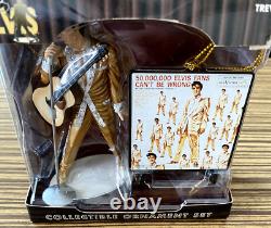 RARE Elvis Presley 3xCollectible Ornaments Official EPE merchandise 2006