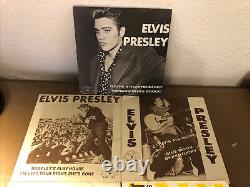 RARE Elvis Presley 45 rpm records lot REPRESS Condition VG+