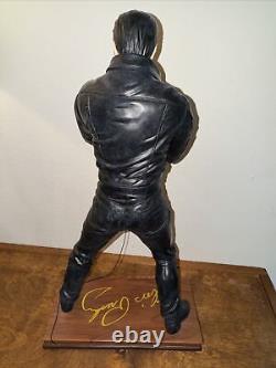 RARE Elvis Presley'68 Comeback Special 18 Sculpture Bradford Exchange