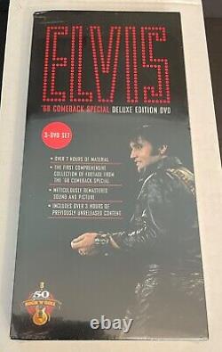 RARE Elvis Presley'68 Comeback Special Deluxe Edition DVD Box Set NEW / SEALED