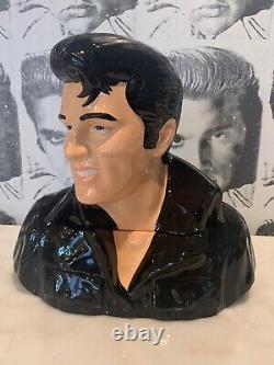 RARE Elvis Presley 68 Comeback Special Limited Edition Cookie Jar Free Ship