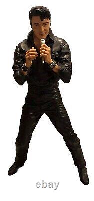 RARE Elvis Presley 68 comeback special Bradford Exchange Statue Figure 18