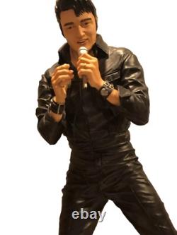 RARE Elvis Presley 68 comeback special Bradford Exchange Statue Figure 18