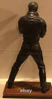 RARE Elvis Presley 68 comeback special Bradford Exchange Statue Figure 18