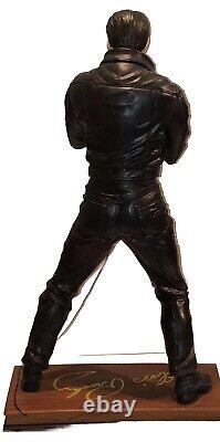 RARE Elvis Presley 68 comeback special Bradford Exchange Statue Figure 18