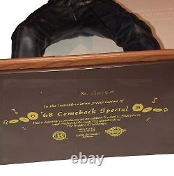 RARE Elvis Presley 68 comeback special Bradford Exchange Statue Figure 18