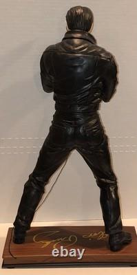 RARE Elvis Presley 68 comeback special Bradford Exchange Statue Figure 18
