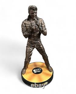 RARE Elvis Presley 75th Anniversary Music Bradford Exchange Statue Sculpture Fig