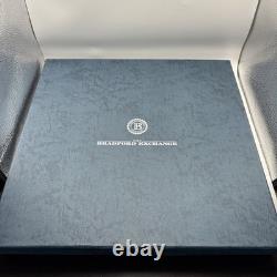 RARE Elvis Presley 80th Anniversary Masterpiece Plate 12 Bradford Exchange Box