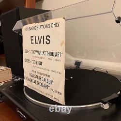 RARE Elvis Presley Air-play Special SP45-162 How Great Thou Art & So High 45 RPM