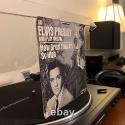 RARE Elvis Presley Air-play Special SP45-162 How Great Thou Art & So High 45 RPM