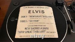 RARE Elvis Presley Air-play Special SP45-162 How Great Thou Art & So High 45 RPM