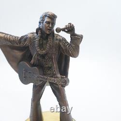RARE Elvis Presley Aloha Hawaii Music Bradford Exchange Statue Sculpture Figure