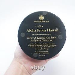 RARE Elvis Presley Aloha Hawaii Music Bradford Exchange Statue Sculpture Figure