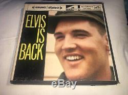RARE Elvis Presley Elvis Is Back 4-Track Reel To Reel In Rare Box