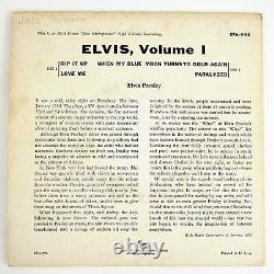 RARE Elvis Presley Elvis Vol 1 EPA 992 Vinyl Record Silver Line 45 EP