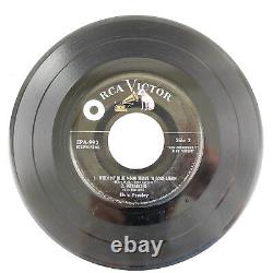 RARE Elvis Presley Elvis Vol 1 EPA 992 Vinyl Record Silver Line 45 EP