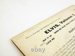 RARE Elvis Presley Elvis Vol 1 EPA 992 Vinyl Record Silver Line 45 EP
