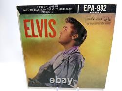 RARE Elvis Presley Elvis Vol 1 EPA 992 Vinyl Record Silver Line 45 EP VG+/VG+