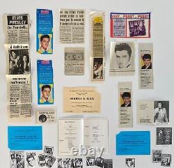 RARE Elvis Presley LARGE MEMORABILIA of 43 items (from 1979-1991)