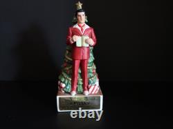 RARE-Elvis Presley McCormick Bottle Decanter/ Music Box Christmas Tree Empty