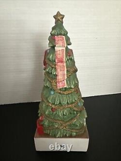 RARE-Elvis Presley McCormick Bottle Decanter/ Music Box Christmas Tree Empty