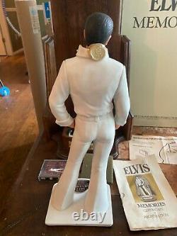 RARE Elvis Presley Memories Decanter McCormick Distilling Lighted Stand Display