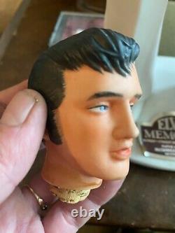 RARE Elvis Presley Memories Decanter McCormick Distilling Lighted Stand Display