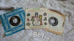 RARE Elvis Presley Merry Christmas Baby / O Come, All Ye Faithful + 2 Others