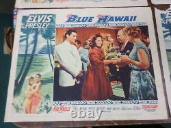 RARE Elvis Presley ORIGINAL SET OF 8 LOBBY CARDS, BLUE HAWAII, NOT REPRODUCTIONS