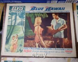 RARE Elvis Presley ORIGINAL SET OF 8 LOBBY CARDS, BLUE HAWAII, NOT REPRODUCTIONS