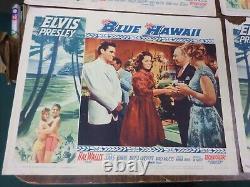 RARE Elvis Presley ORIGINAL SET OF 8 LOBBY CARDS, BLUE HAWAII, NOT REPRODUCTIONS
