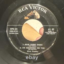 RARE Elvis Presley RCA SPD 22 / Record Player Promo DISC 1 Only G+