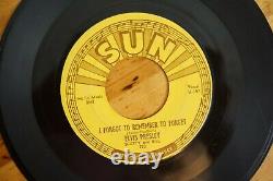 RARE! Elvis Presley Sun 223 MYSTERY TRAIN/I FORGOT TO REMEMBER 45 RPM