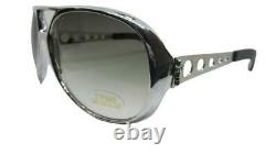 RARE! Elvis Presley TCB Sunglasses EPE Silver Aviator VTG with Case