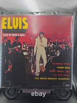 RARE! Elvis Presley The King Of Rock'N' Roll 1975 2LP FRANCE NEAR MINT/VG+