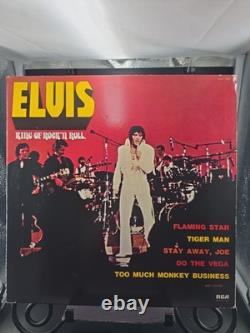 RARE! Elvis Presley The King Of Rock'N' Roll 1975 2LP FRANCE NEAR MINT/VG+