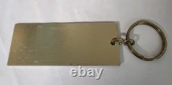 RARE Elvis Presley Ticket Keychain Aug 26 1977 Memphis Concert -Never Took Place