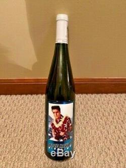 RARE Elvis Presley Wine First Edition Blue Hawaii Riesling 2008 WithSignature