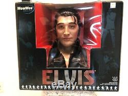 RARE Elvis Presley WowWee Animated Singing/Talking Bust NEW Unopened box