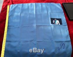 RARE Elvis Presley owned Concert worn Blue Scarf February 21st 1977 Charlotte NC