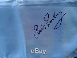 RARE Elvis Presley owned Concert worn Blue Scarf February 21st 1977 Charlotte NC