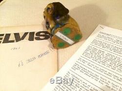 RARE Elvis Presley owned Hound Dog statue from Elvis Fan Club Los Angeles 1961