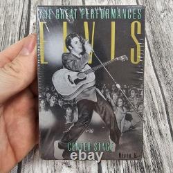 RARE Elvis The Great Performances Center Stage Vol 1 Video 8 Buena Vista 8mm New
