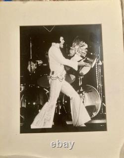 RARE Epic Set Of 5 Elvis Presley Orig Photos 11x14 Matted 16x20 Ready To Frame