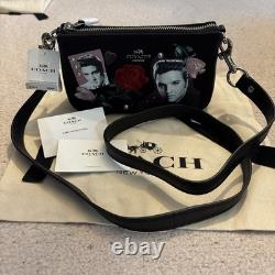 RARE & HTF Coach x Elvis Presley Limited Edition Demi Baguette Crossbody Bag
