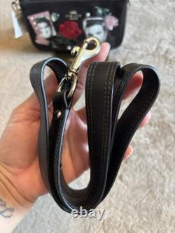 RARE & HTF Coach x Elvis Presley Limited Edition Demi Baguette Crossbody Bag